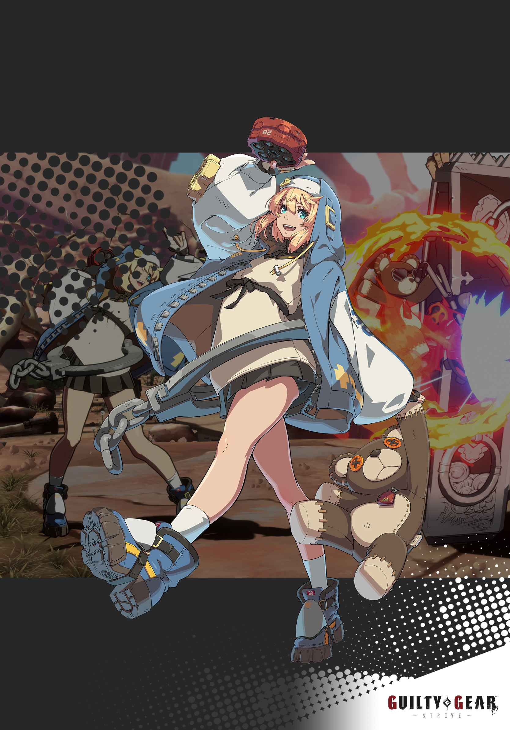 Guilty Gear Strive Wallpapers - Cat with Monocle