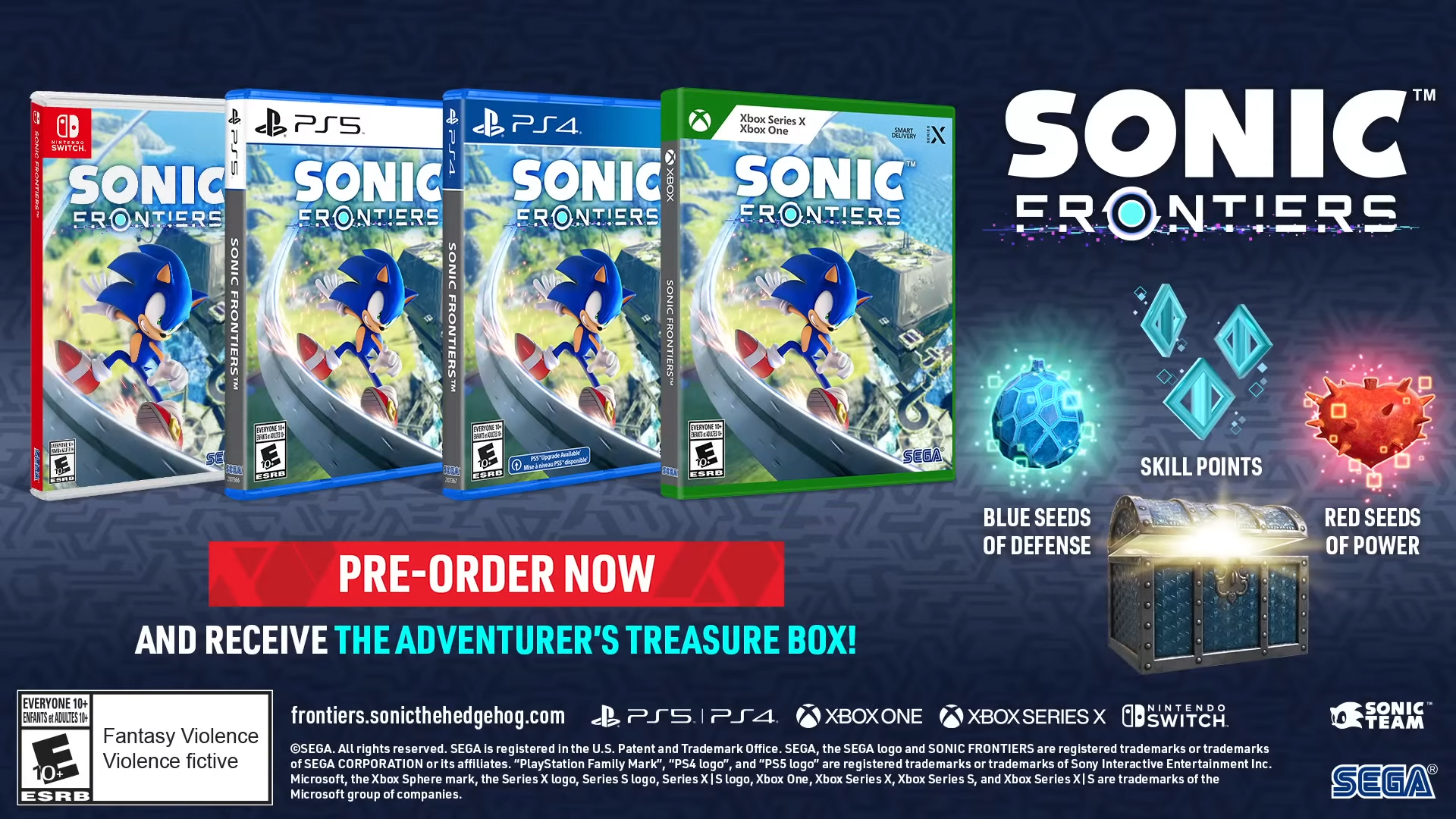 Sonic Frontiers - Pre-Order Bonus