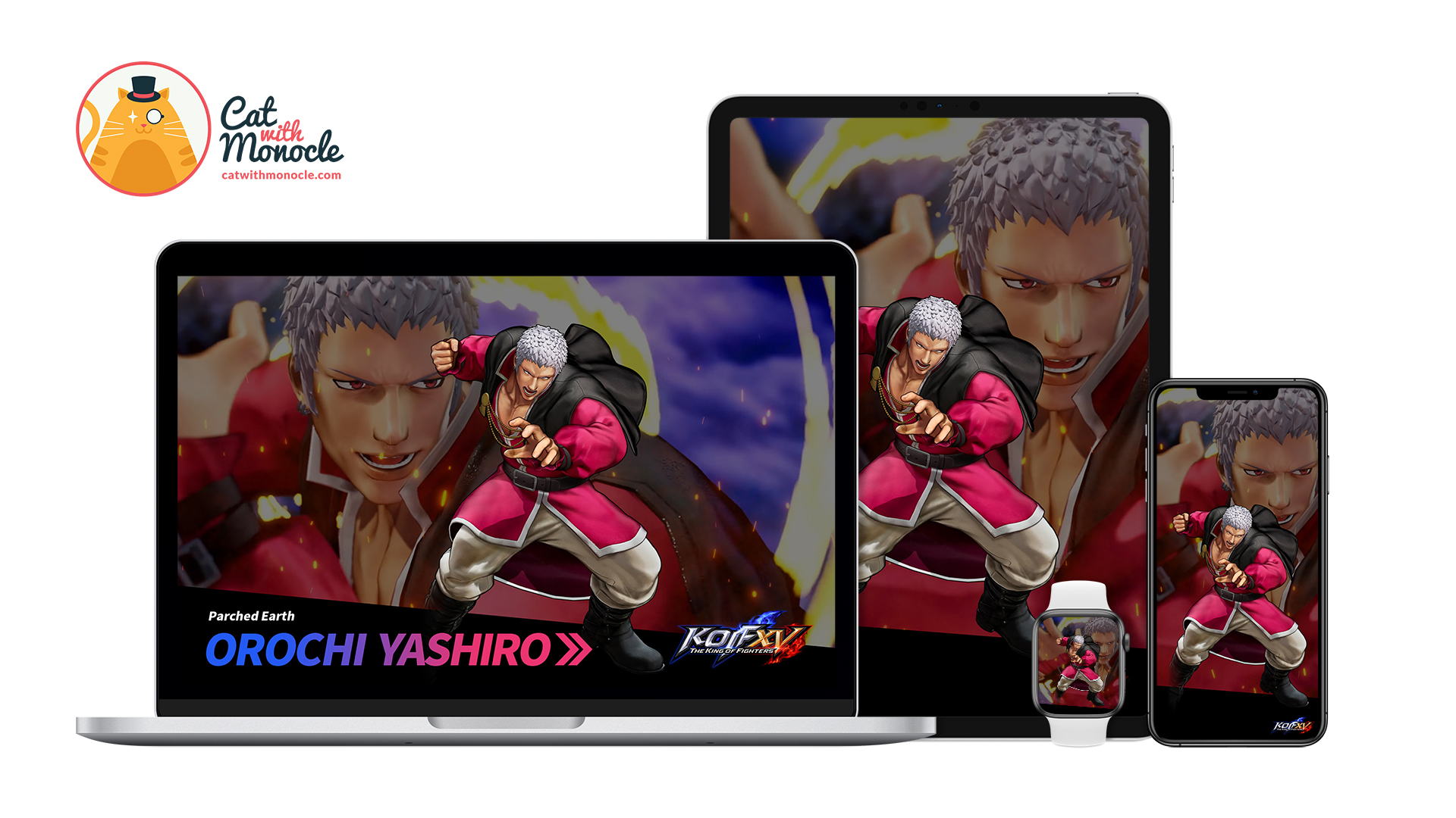 King of Fighters XV - Orochi Yashiro Wallpapers