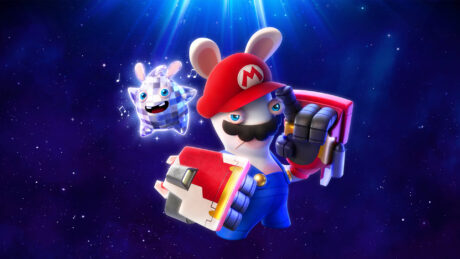 Mario + Rabbids Sparks of Hope - Rabbid Mario Wallpaper