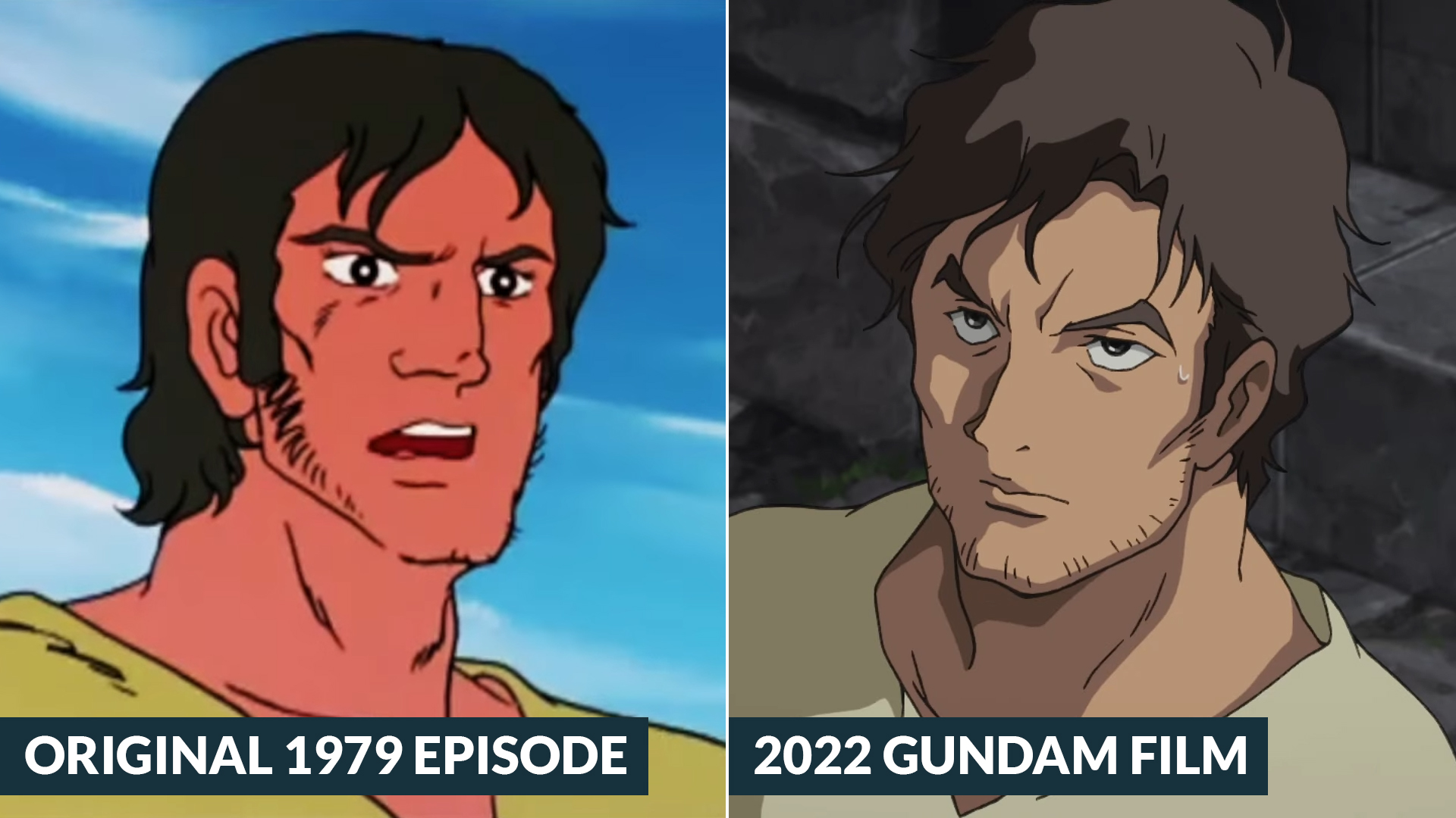 Mobile Suit Gundam Cucuruz Doan's Island - Comparison