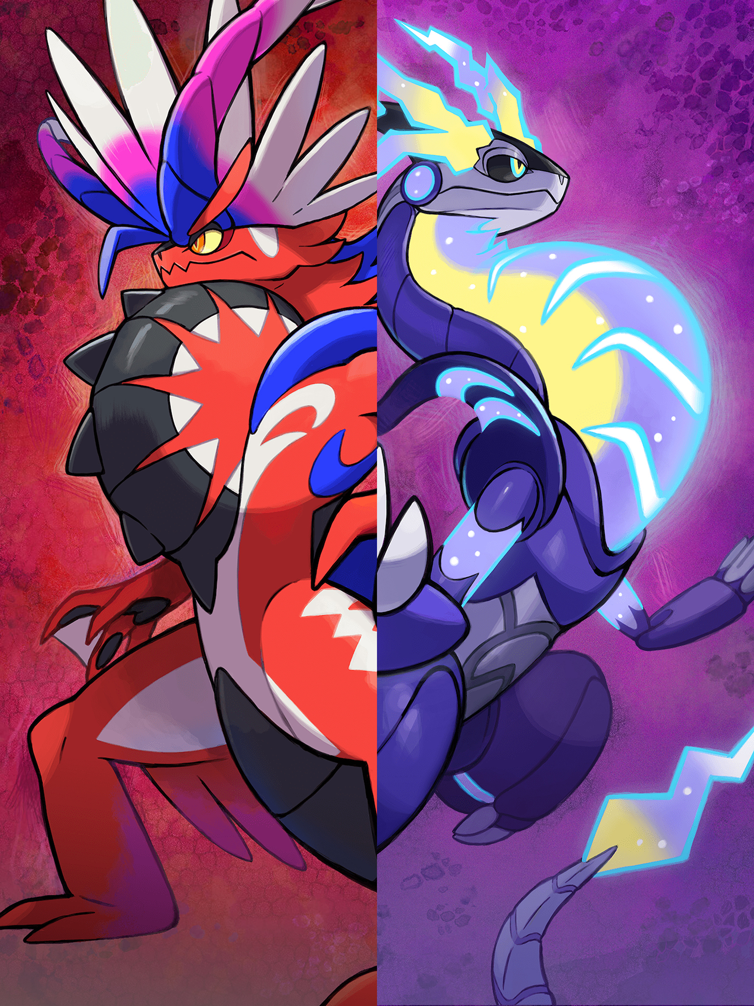 Original Content] Pokemon Scarlet and Violet Phone Wallpapers