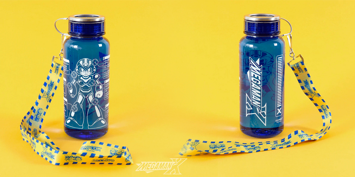 Mega Man X Water Bottle