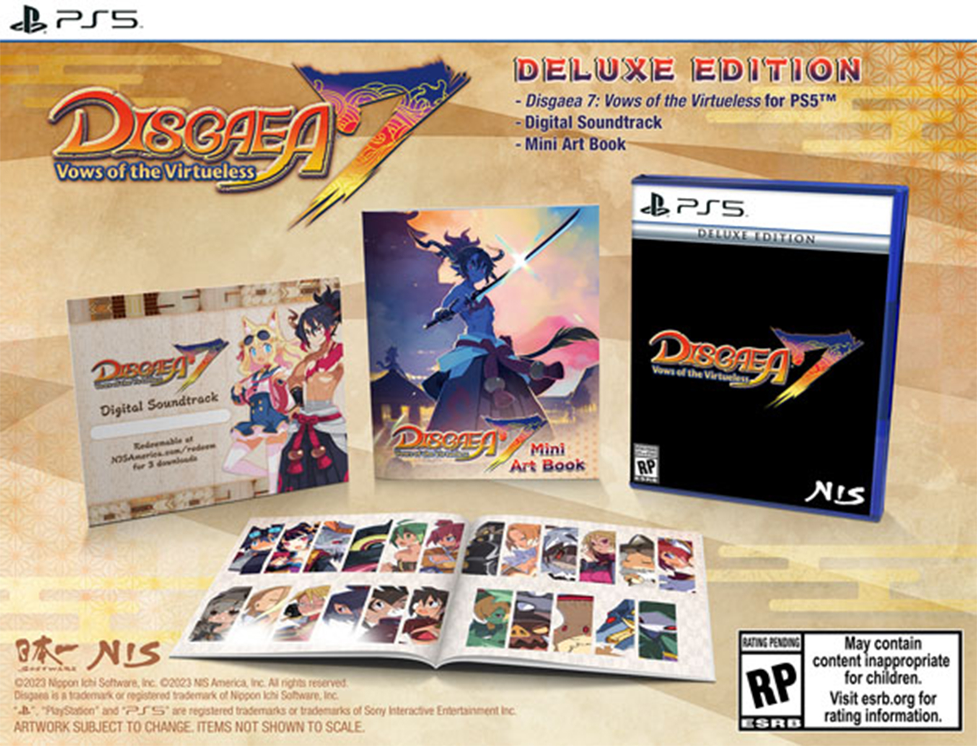 Disgaea 7: Vows of the Virtueless Deluxe Edition