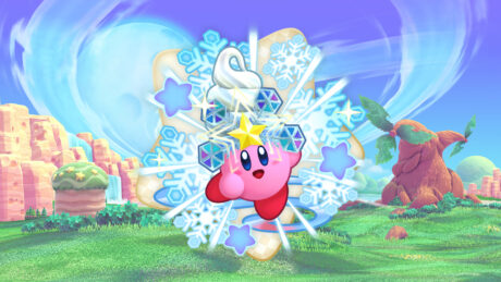 Kirby's Return to Dream Land Deluxe - Kirby Form Snow Bowl Wallpaper