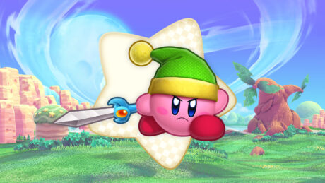 Kirby's Return to Dream Land Deluxe - Kirby Form Sword Wallpaper