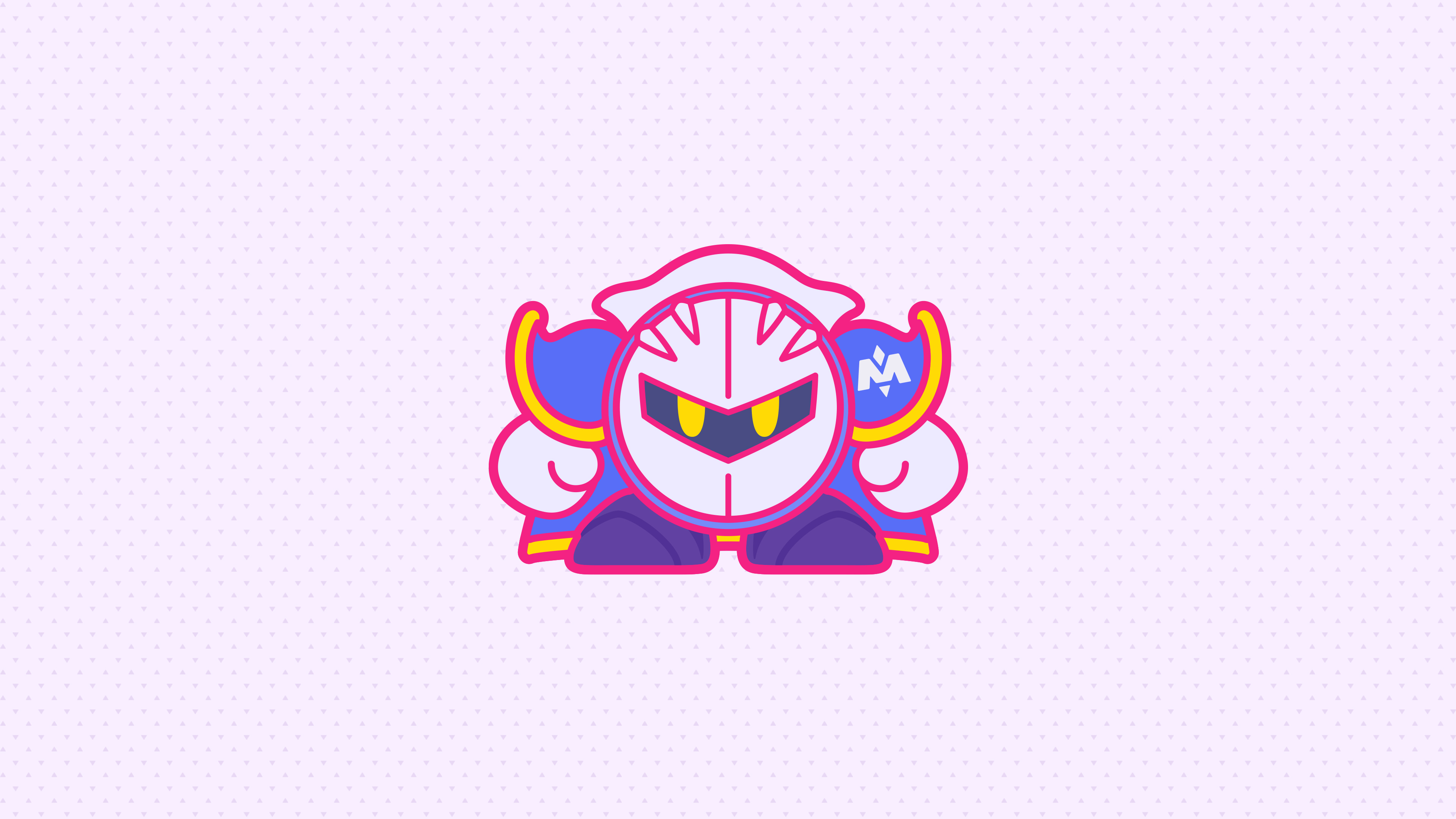 Kirby's 30th Anniversary Kirby Forms Wallpaper - Cat with Monocle