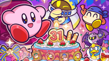 Kirby's 31st Anniversary Wallpaper