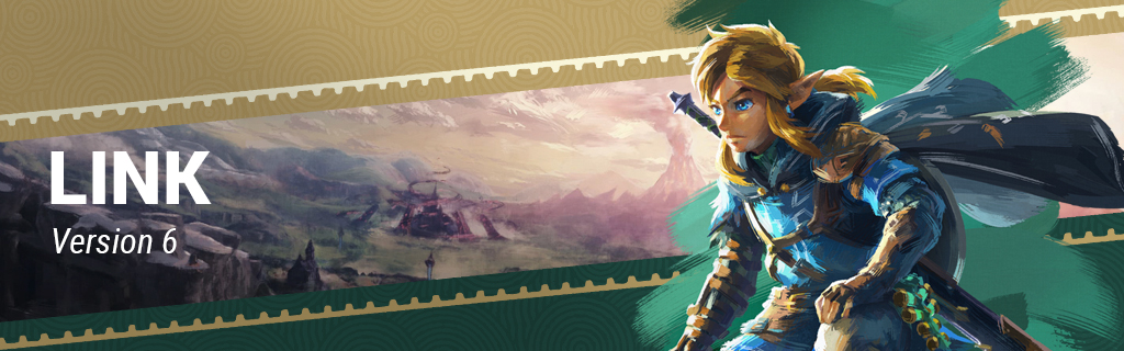 The Legend of Zelda: Tears of the Kingdom - Link Version 2 Wallpaper - Cat  with Monocle