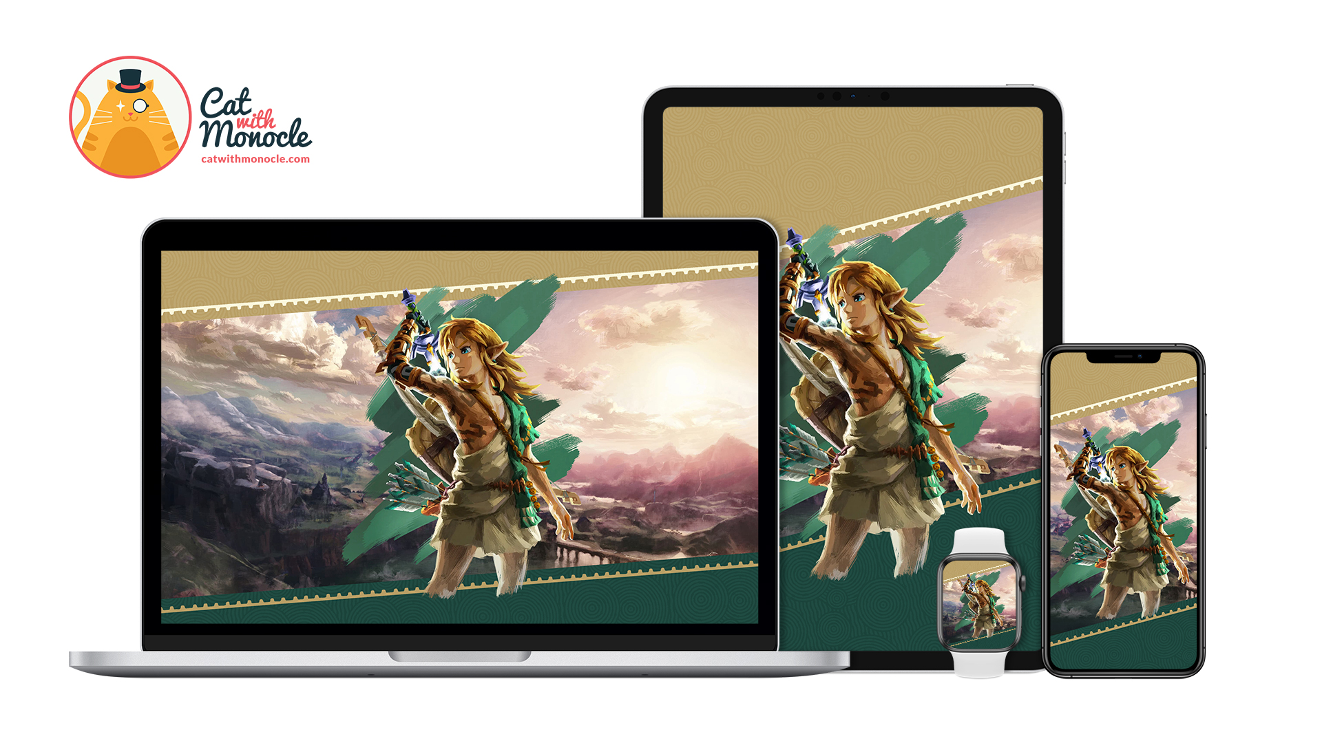 The Legend of Zelda: Tears of the Kingdom - Link Version 4 Wallpaper