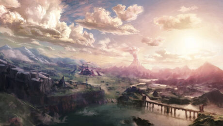 The Legend of Zelda: Tears of the Kingdom Landscape Wallpaper