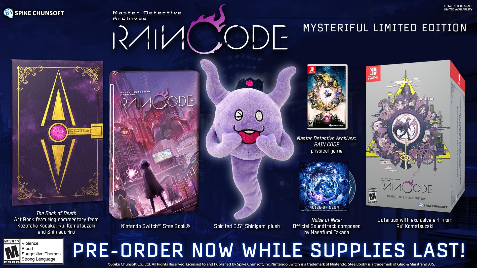 Master Detective Archives: RAIN CODE - Mysteriful limited edition
