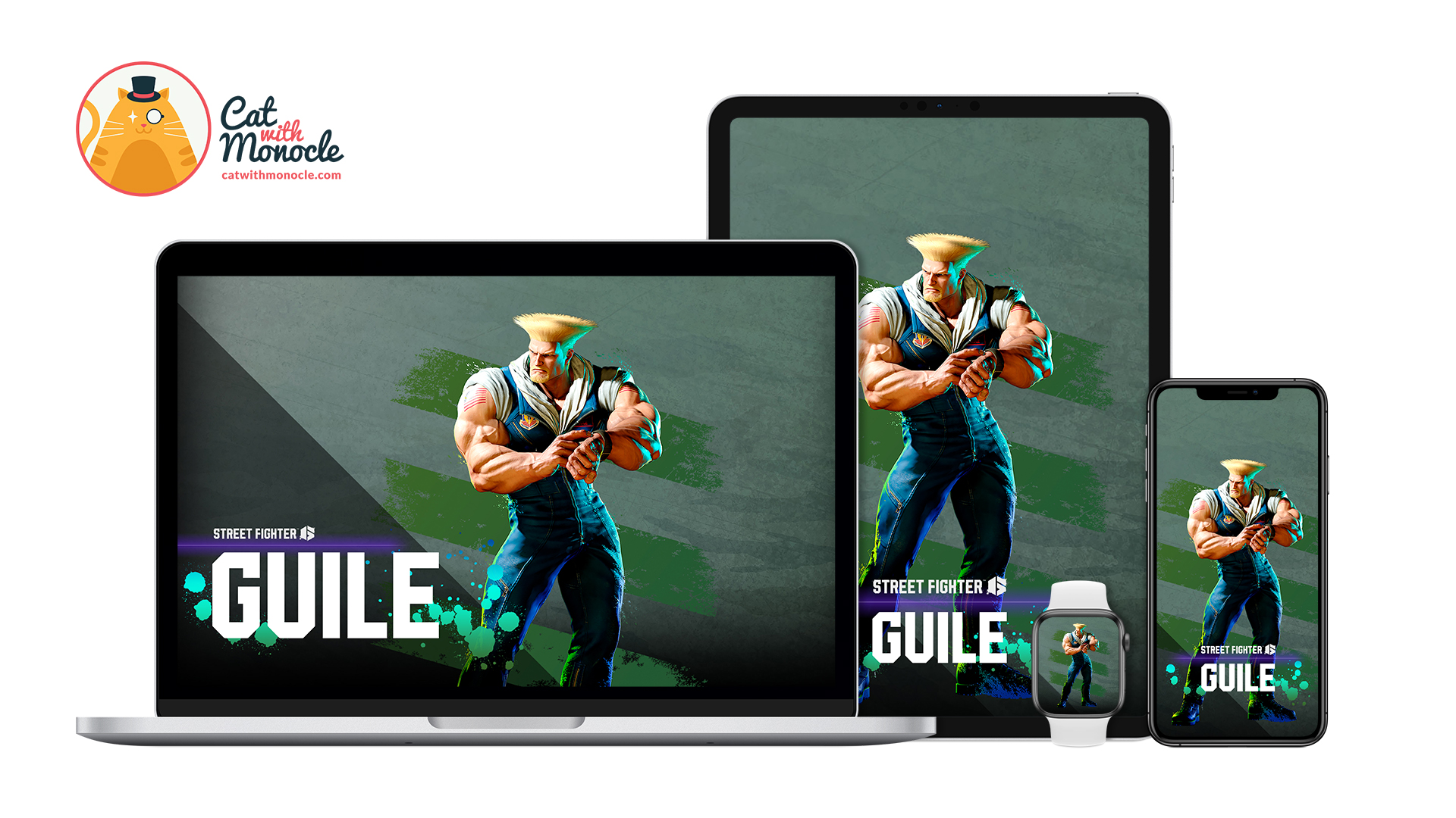 Street Fighter 6 - Guile Wallpaper