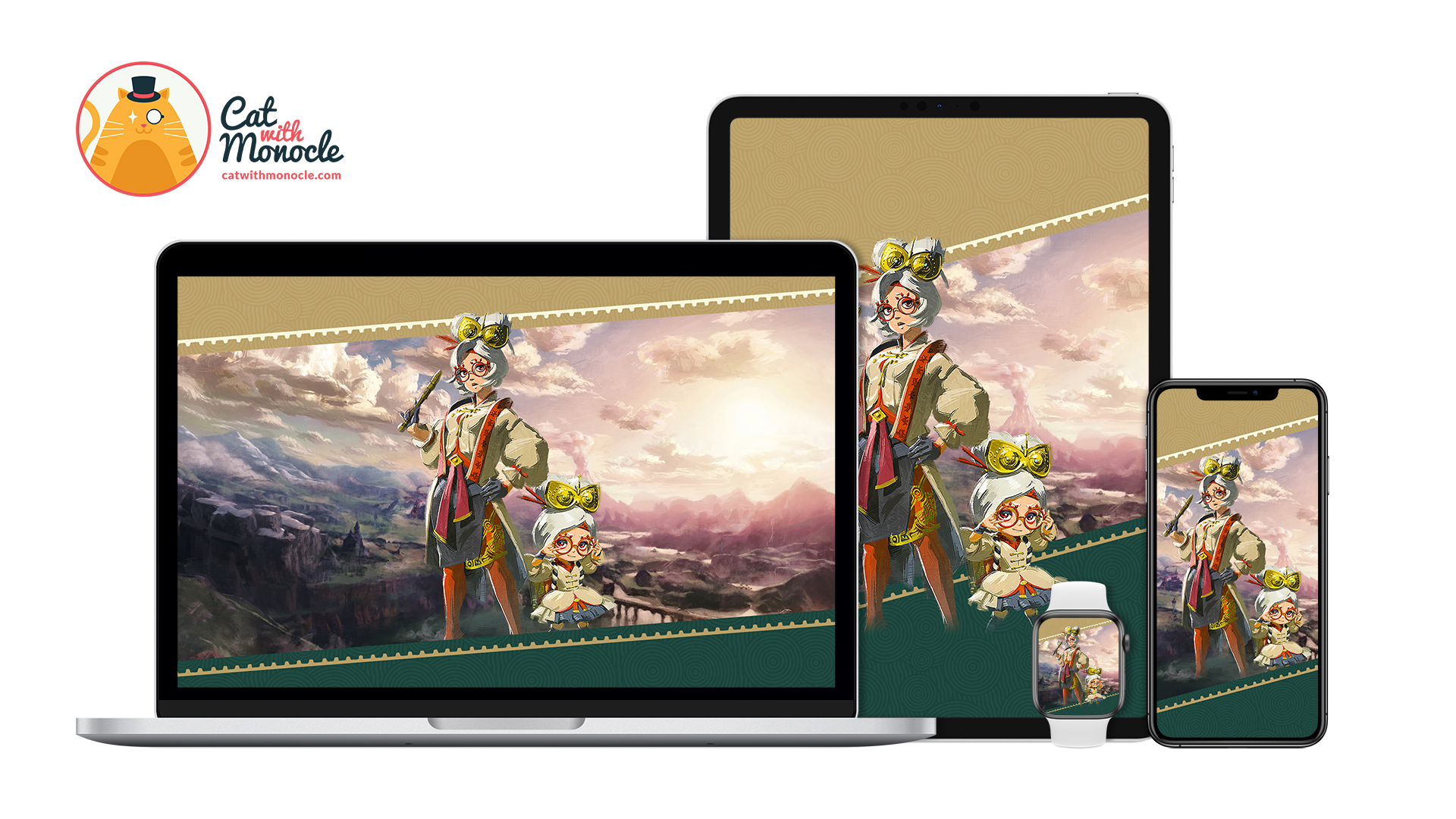 The Legend of Zelda: Tears of the Kingdom Purah Version 2 Wallpaper