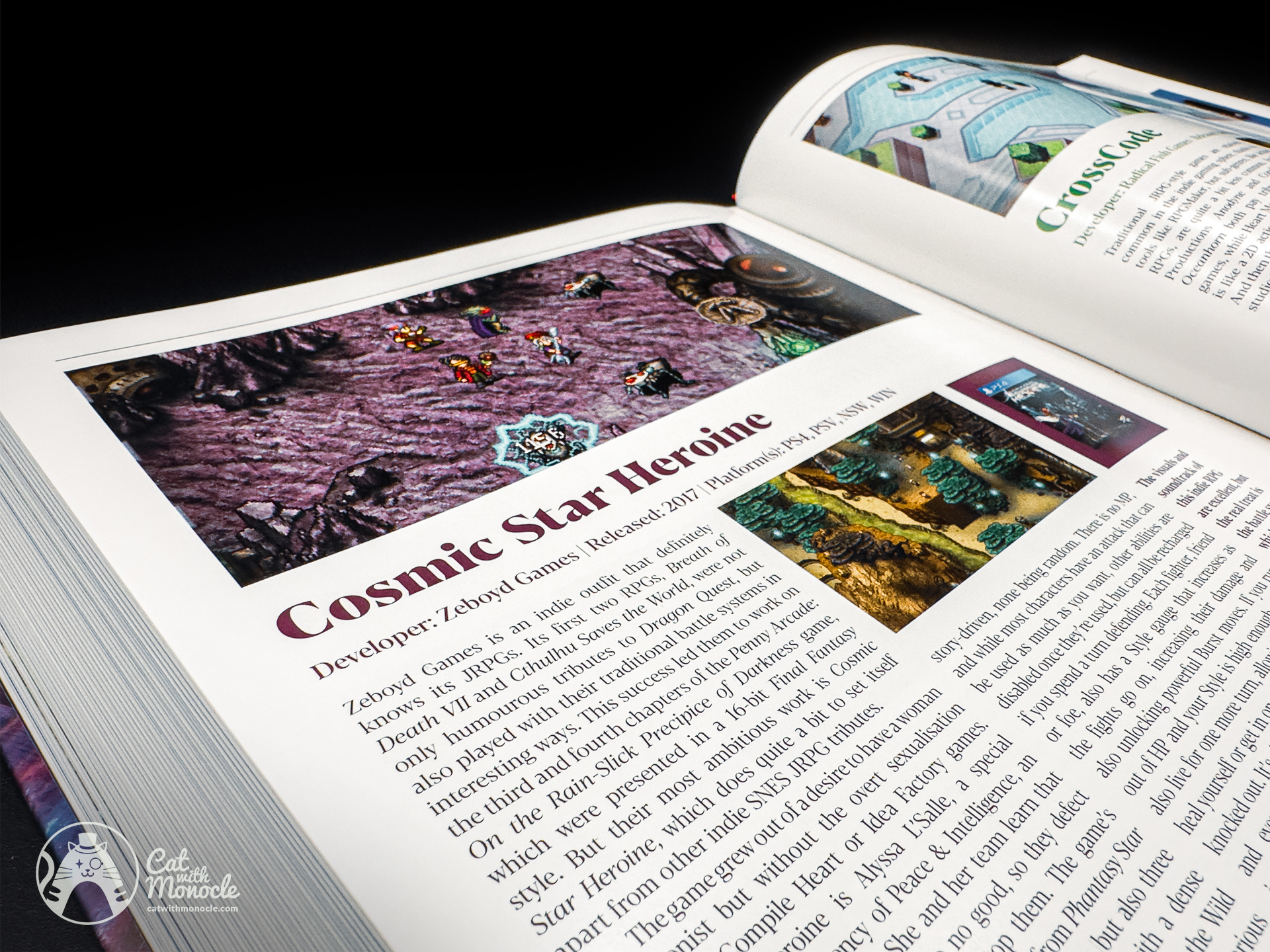A Guide to Japanese Role-Playing Games by Bitmap Books - Inside Spread