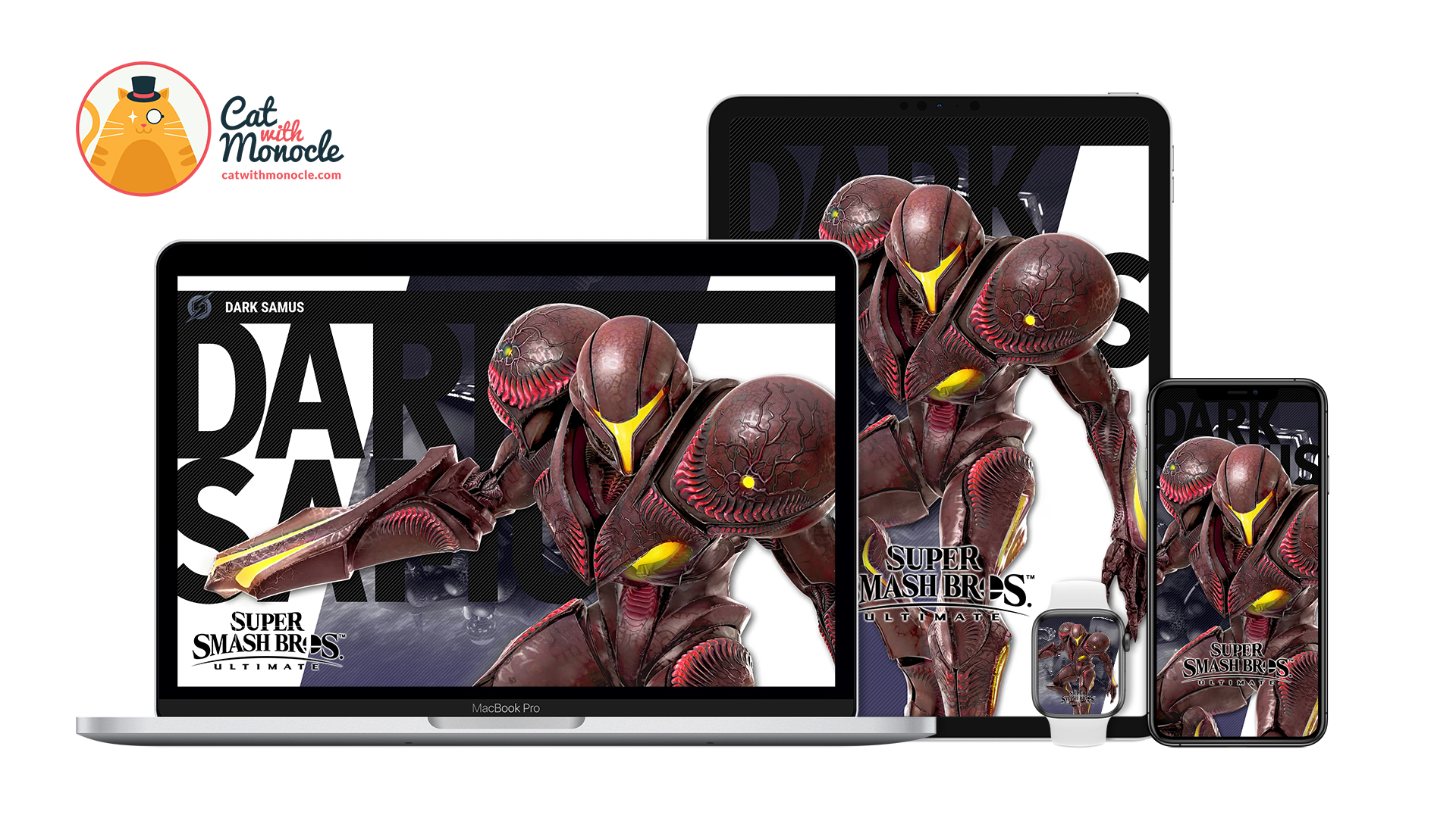 Super Smash Bros Ultimate - Dark Samus Costume 4 Wallpapers