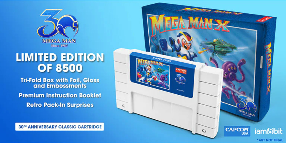 Mega Man X - 30th Anniversary Classic Cartridge - Legacy Cartridge Collection