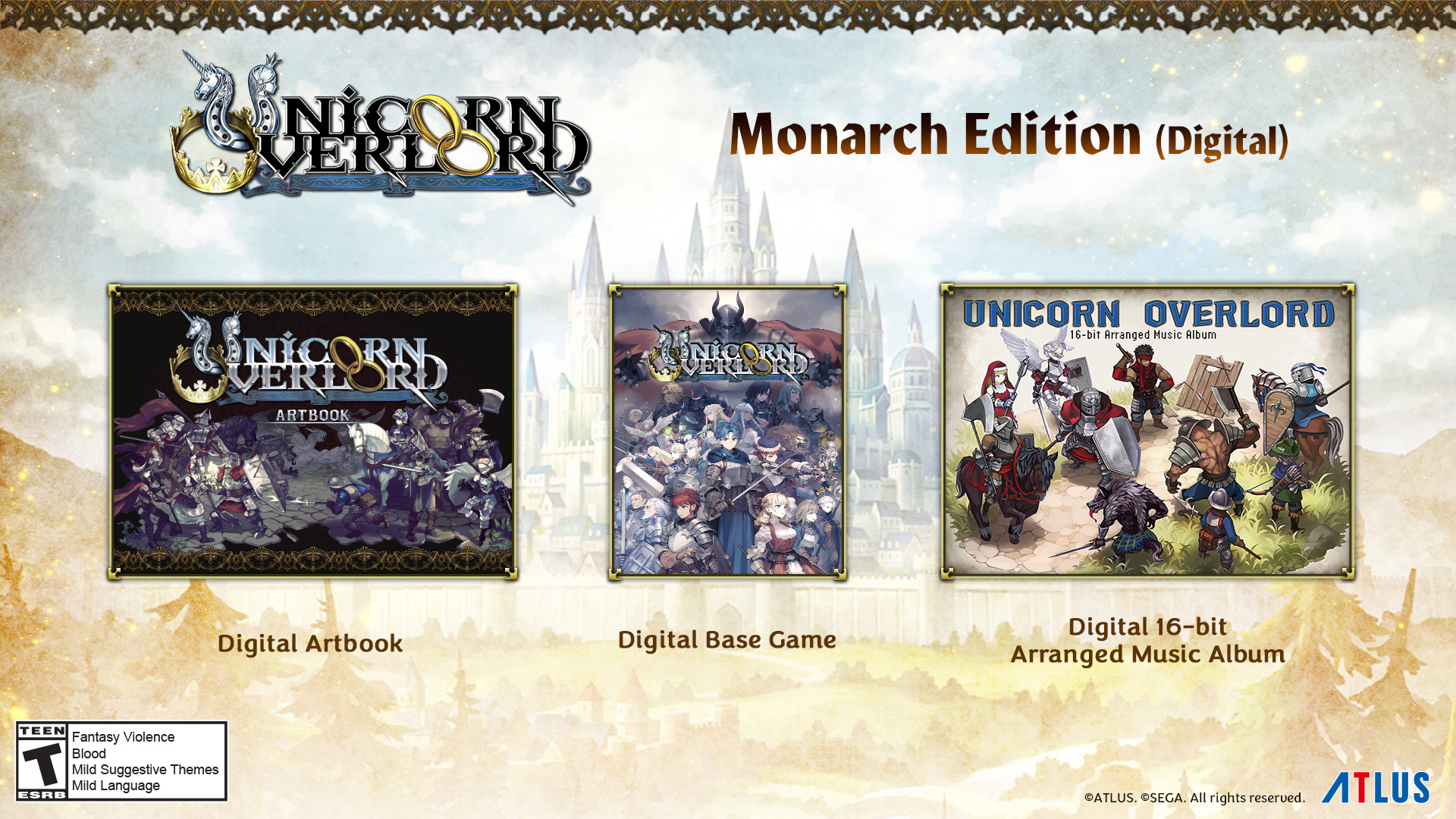 Unicorn Overlord - Monarch Edition