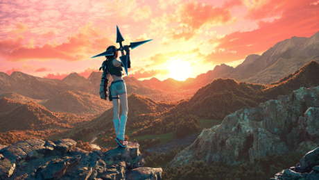 Final Fantasy VII Rebirth Yuffie Artwork Wallpaper