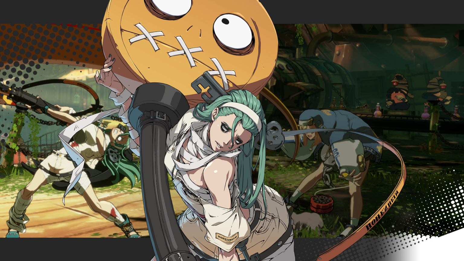 Guilty Gear Strive May Wallpapers - Cat with Monocle