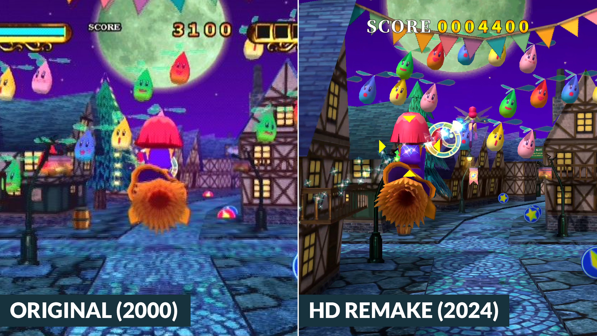 Rainbow Cotton Comparison - Dreamcast vs HD Remake