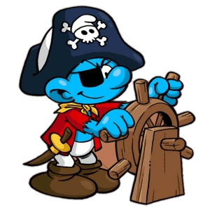 Pirate Smurf