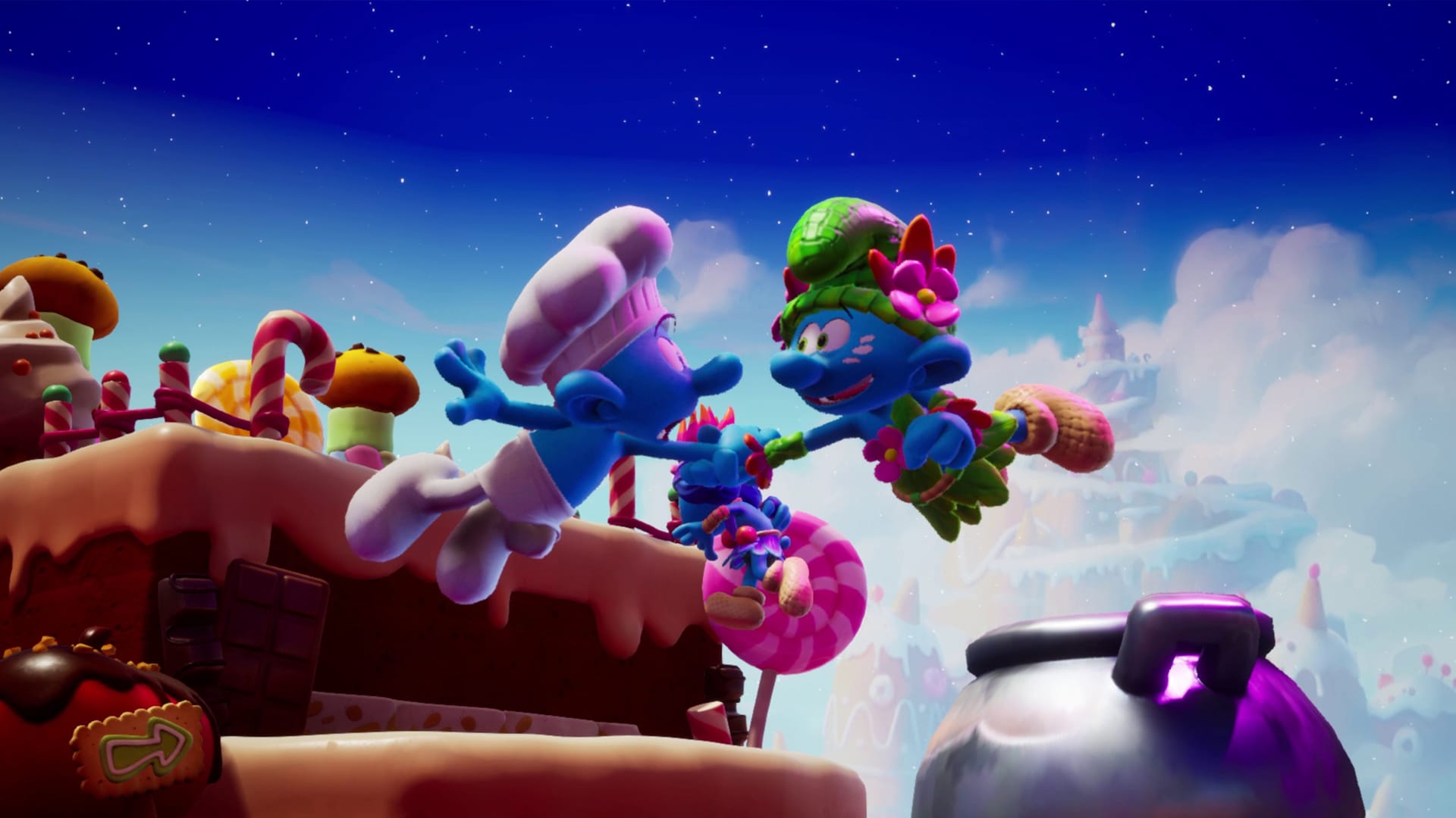 The Smurfs: Dreams - Level Complete