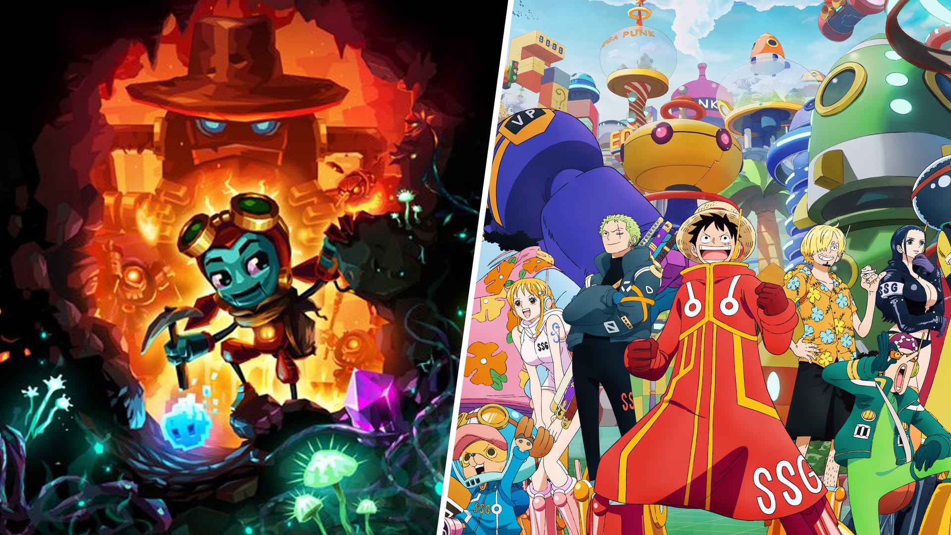 SteamWorld Series and One Piece Franchise