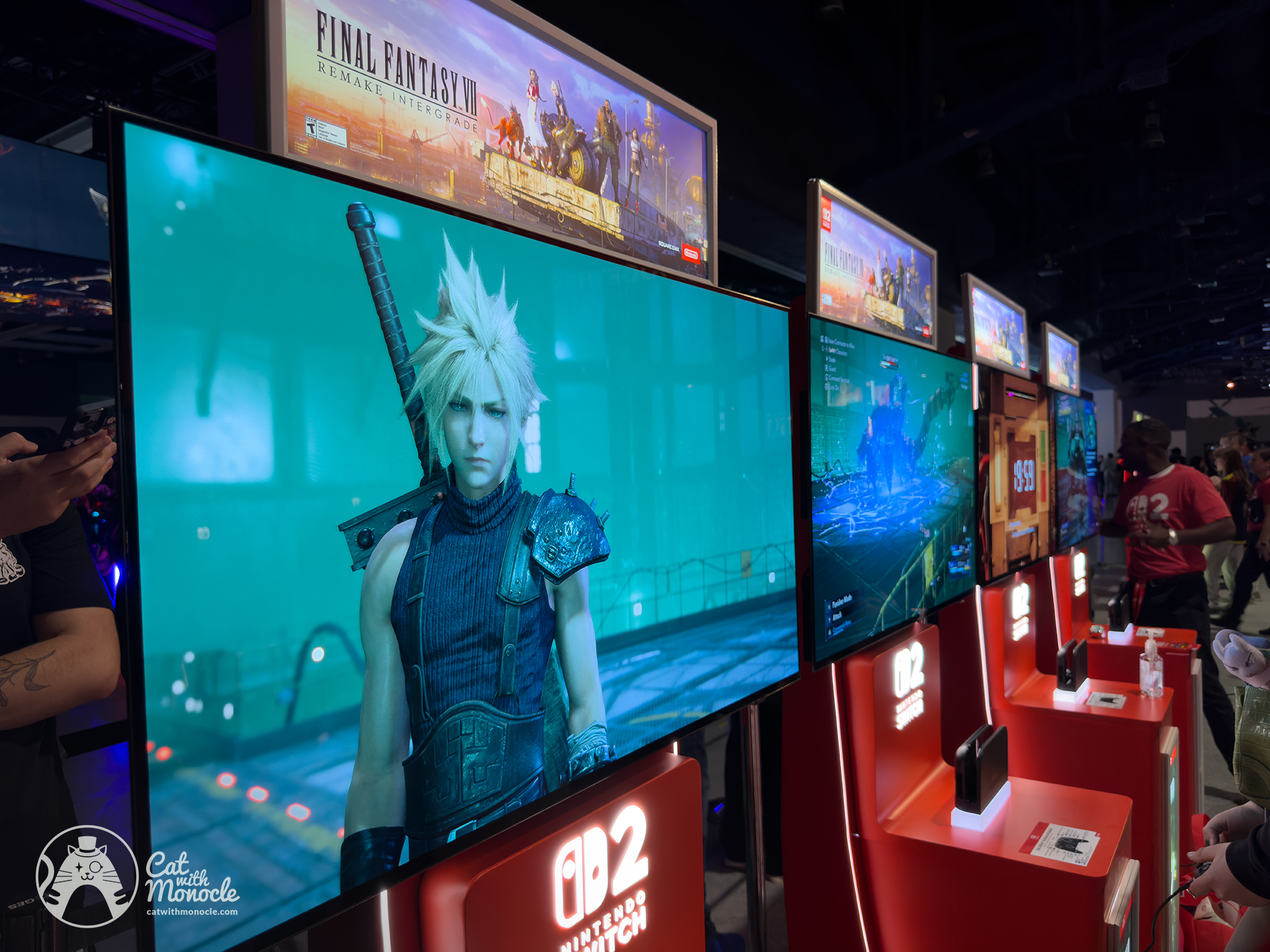 Final Fantasy VII Remake Intergrade on the Nintendo Switch 2 at PAX West 2025
