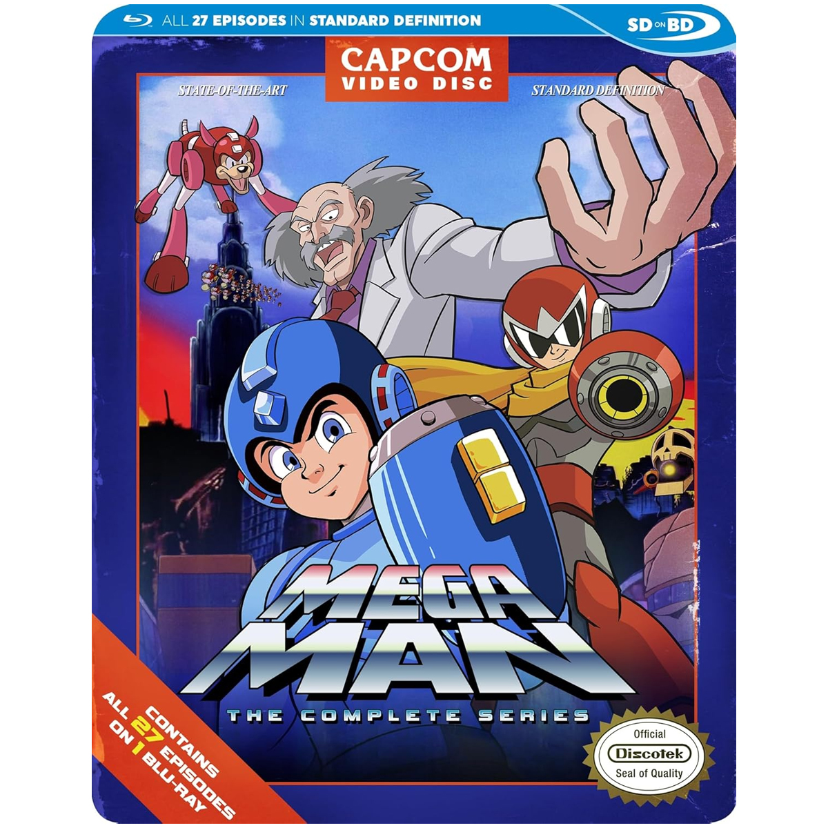 Holiday 2025 Gift Guide - Mega Man TV Series Blu-Ray