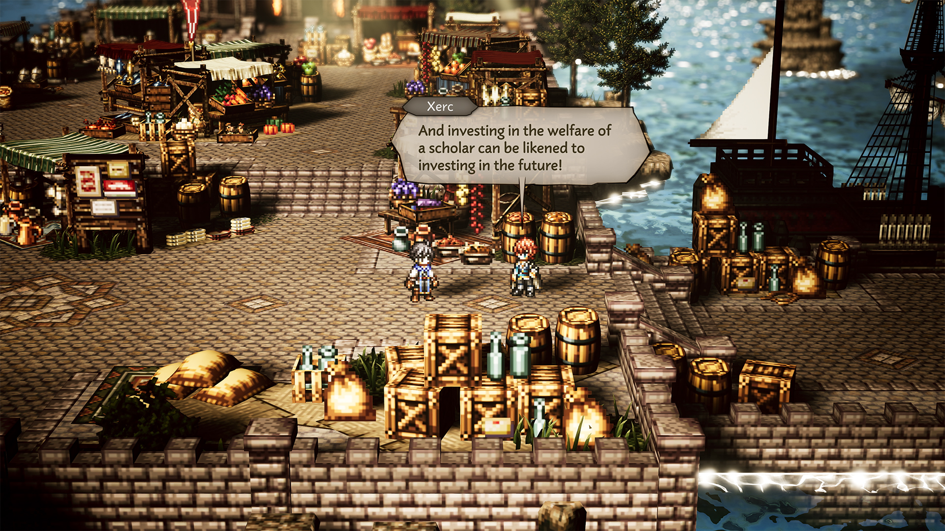 Octopath Traveler 0 - Screenshot