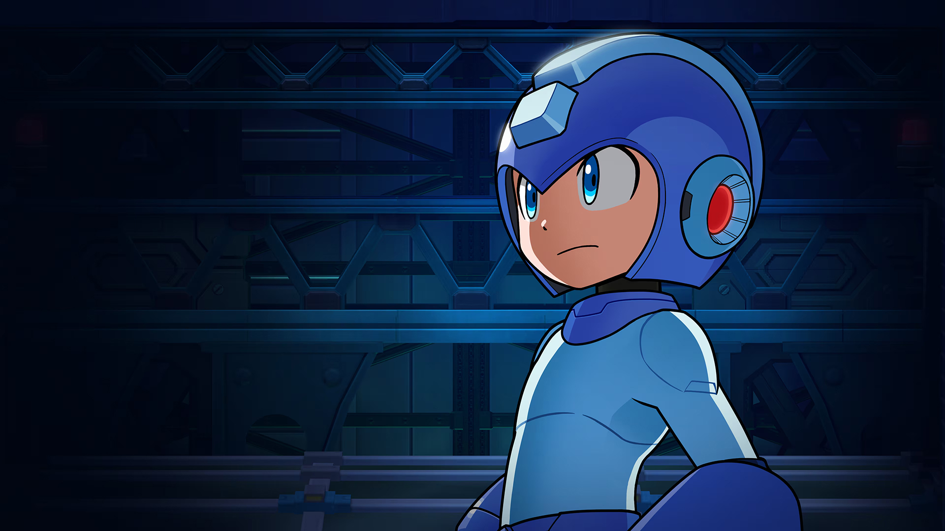 Mega Man Dual Override Artwork Wallpaper