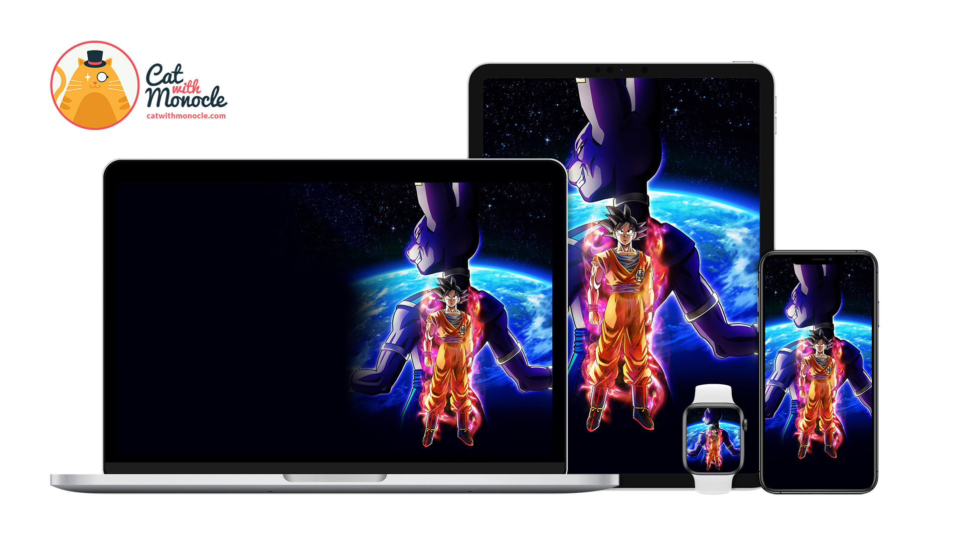 Dragon Ball Super - Beerus Artwork Wallpaper with No Logo