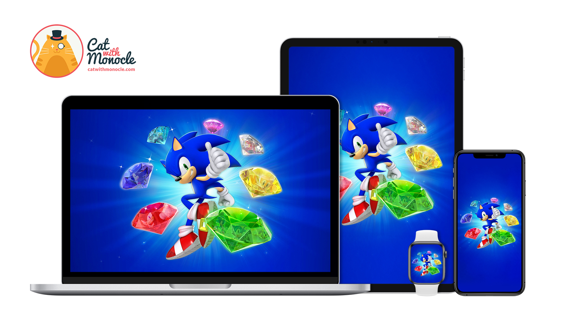 Sonic the Hedgehog 35th Anniversary - Artwork Wallpaper
