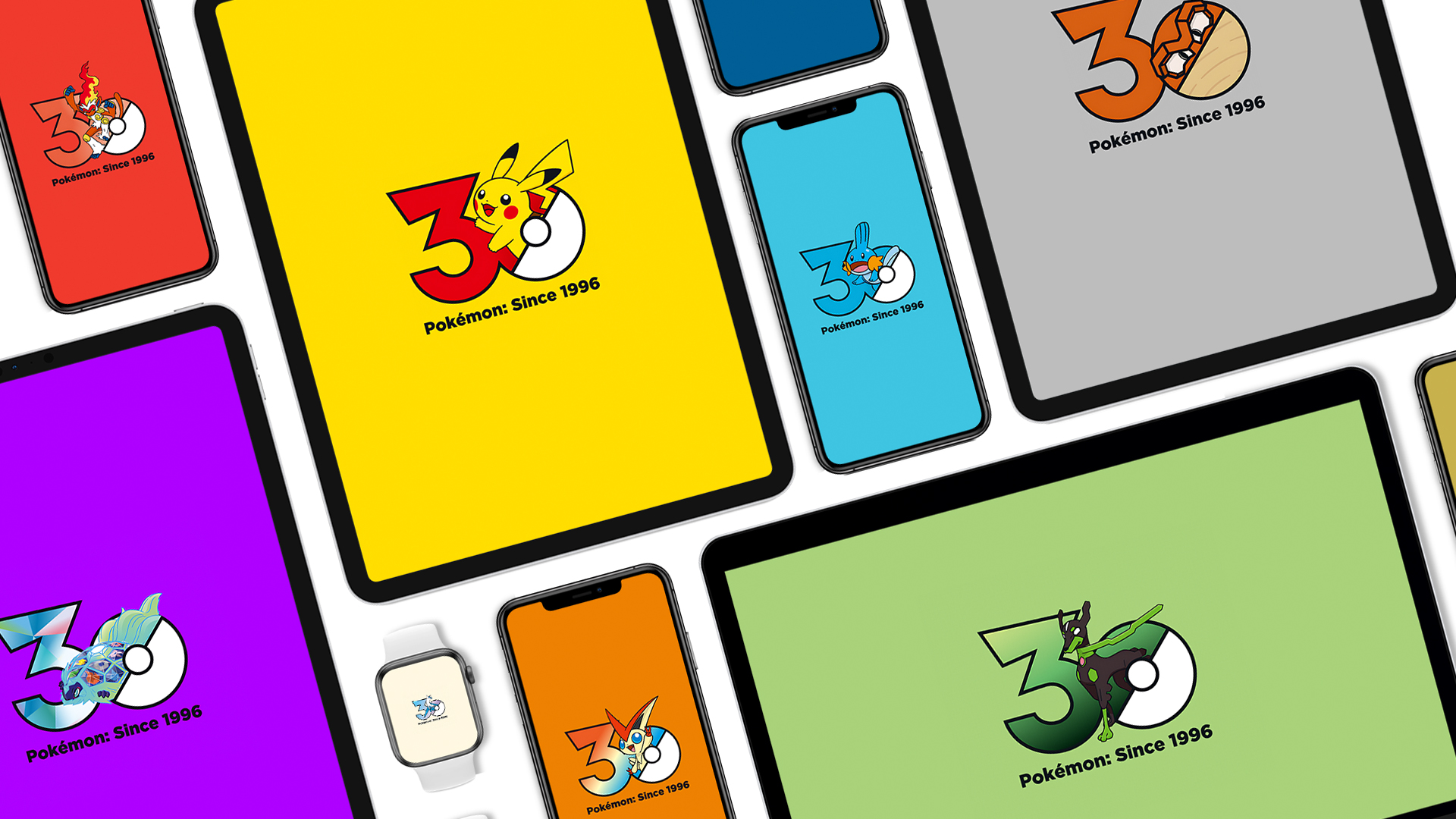 Pokémon 30 Years Logo Wallpapers