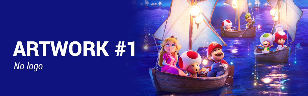 The Super Mario Galaxy Movie Artwork (No Logo) Wallpaper