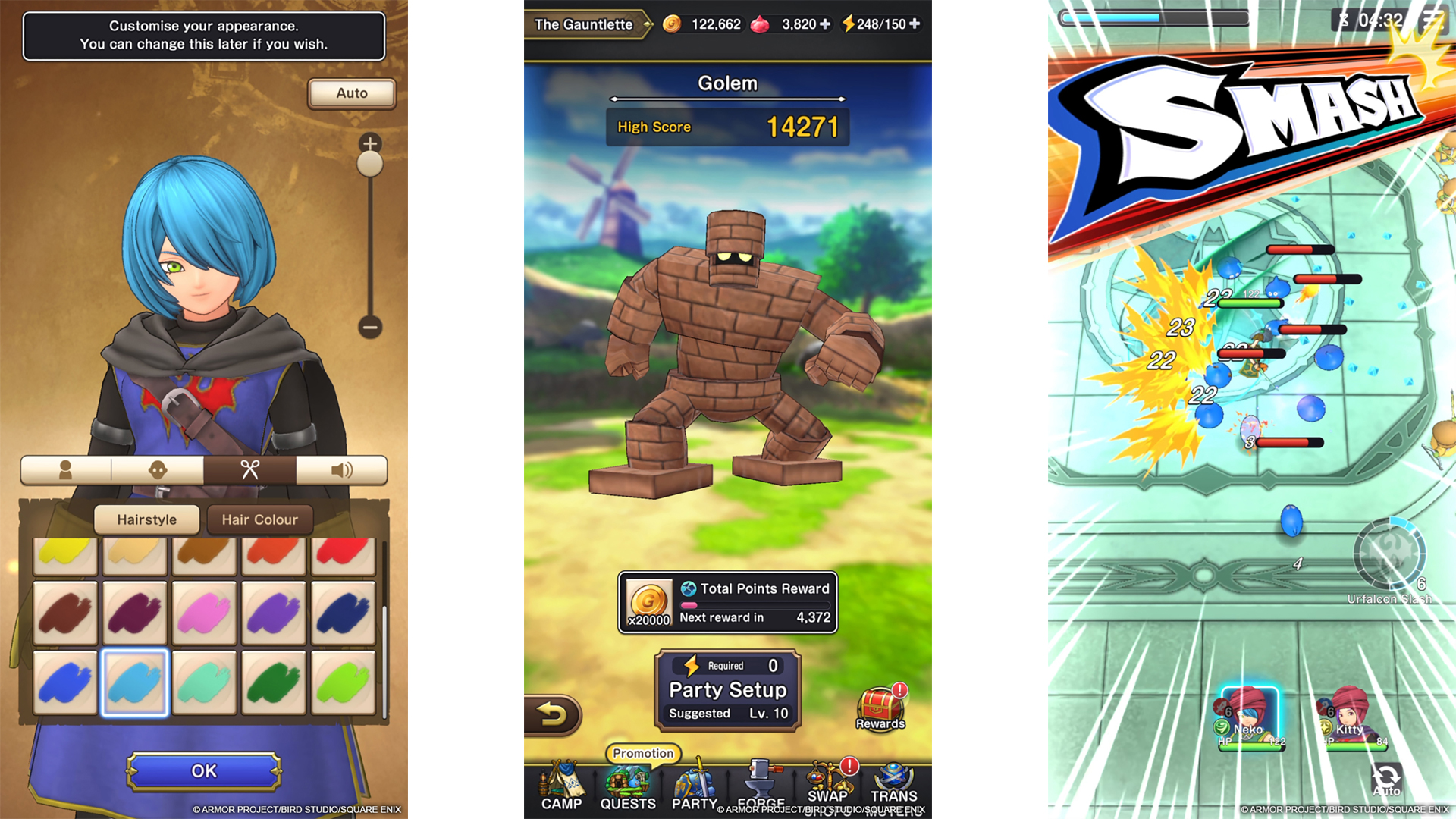 Dragon Quest Smash/Grow - Screenshots