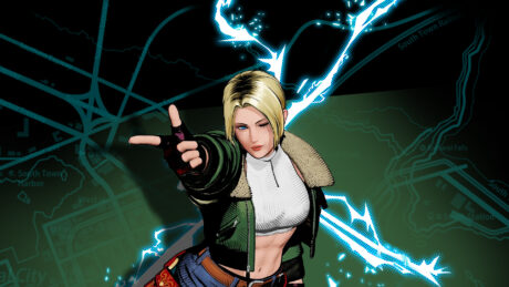 Fatal Fury: City of the Wolves - Blue Mary Wallpaper