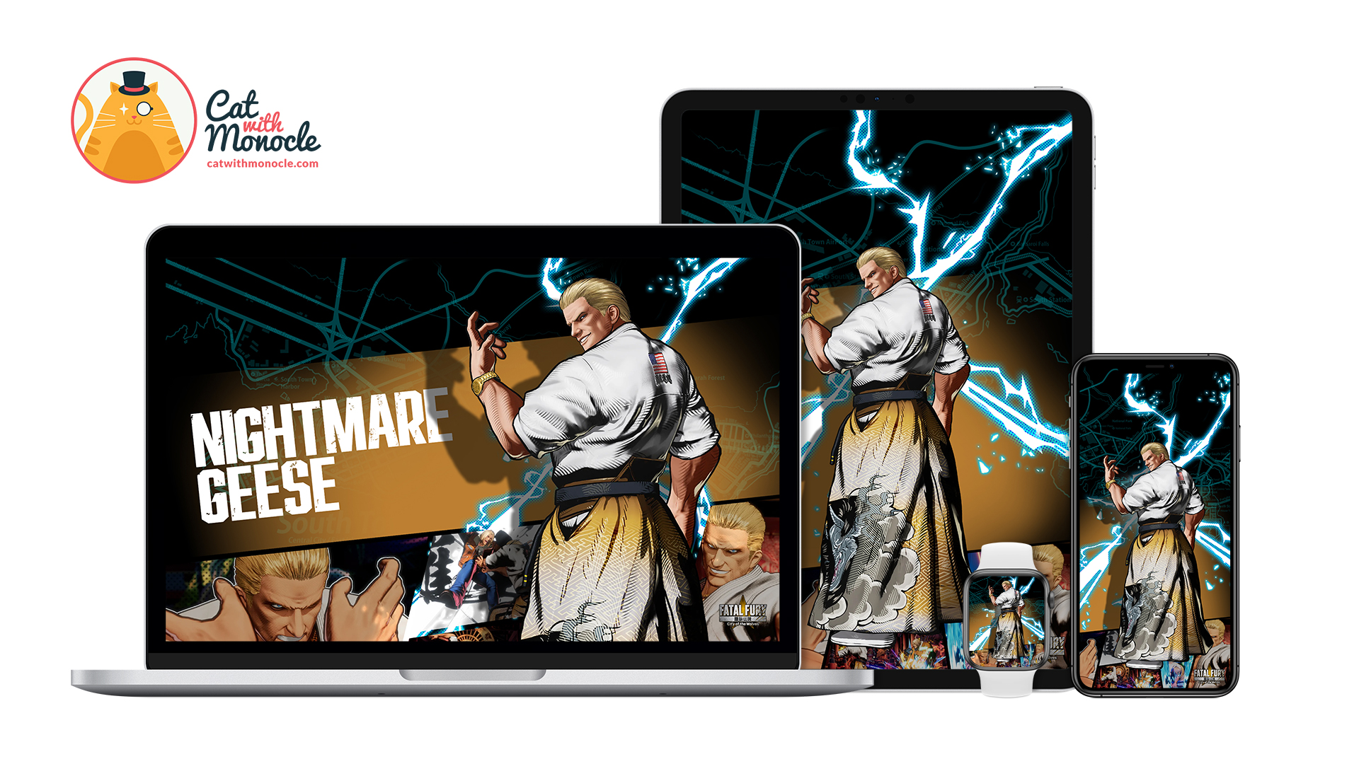 Fatal Fury: City of the Wolves - Nightmare Geese Wallpaper