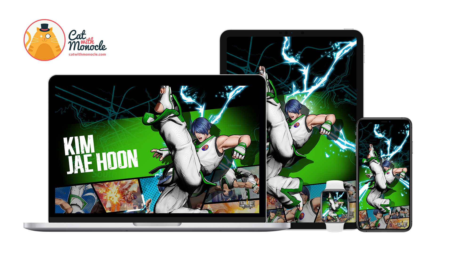 Fatal Fury: City of the Wolves - Kim Jae Hoon Wallpaper