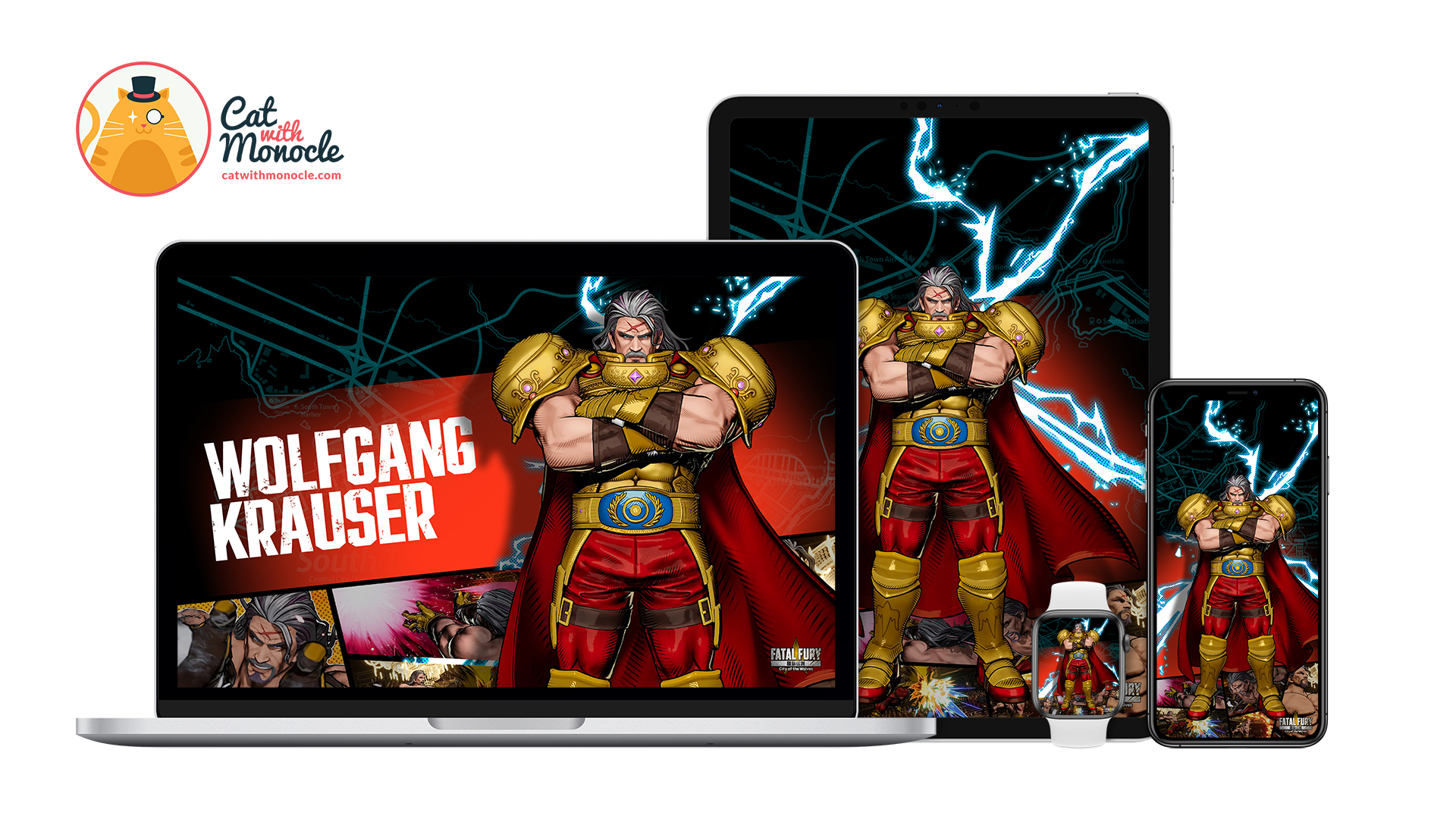 Fatal Fury: City of the Wolves - Wolfgang Krauser Wallpaper