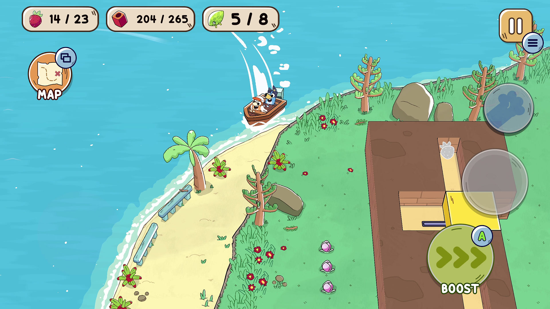 Bluey's Quest for the Gold Pen - Screenshot