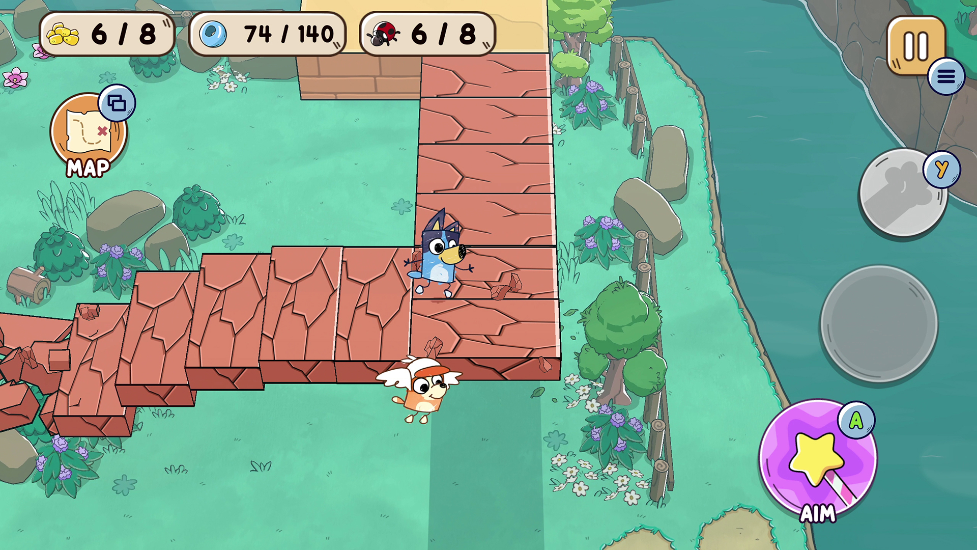 Bluey's Quest for the Gold Pen - Screenshot
