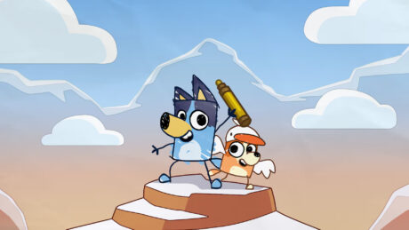 Bluey's Quest for the Gold Pen