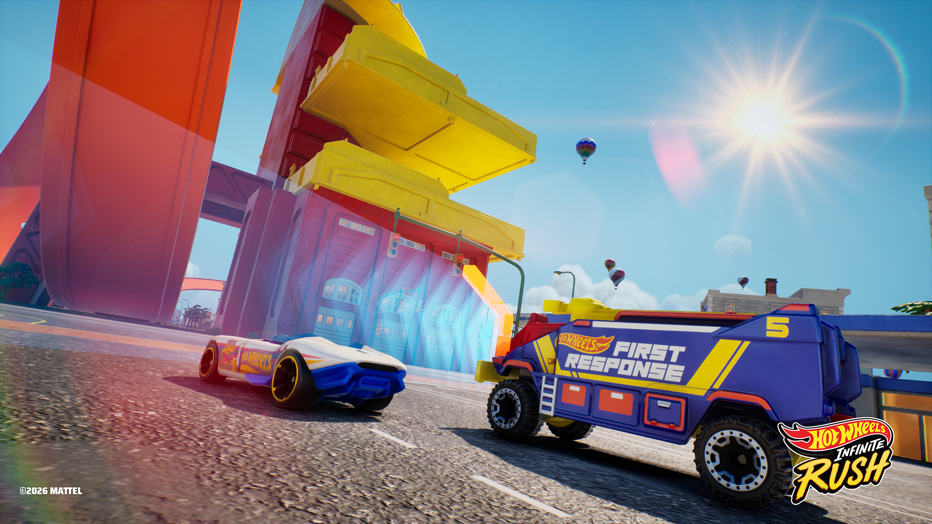 Hot Wheels Infinite Rush - Screenshot