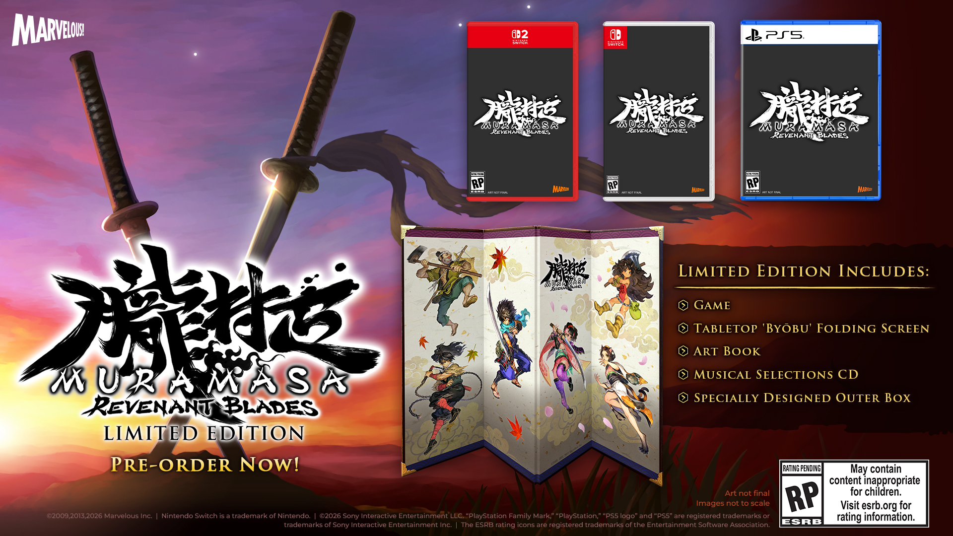 Muramasa: Revenant Blades - Limited Edition