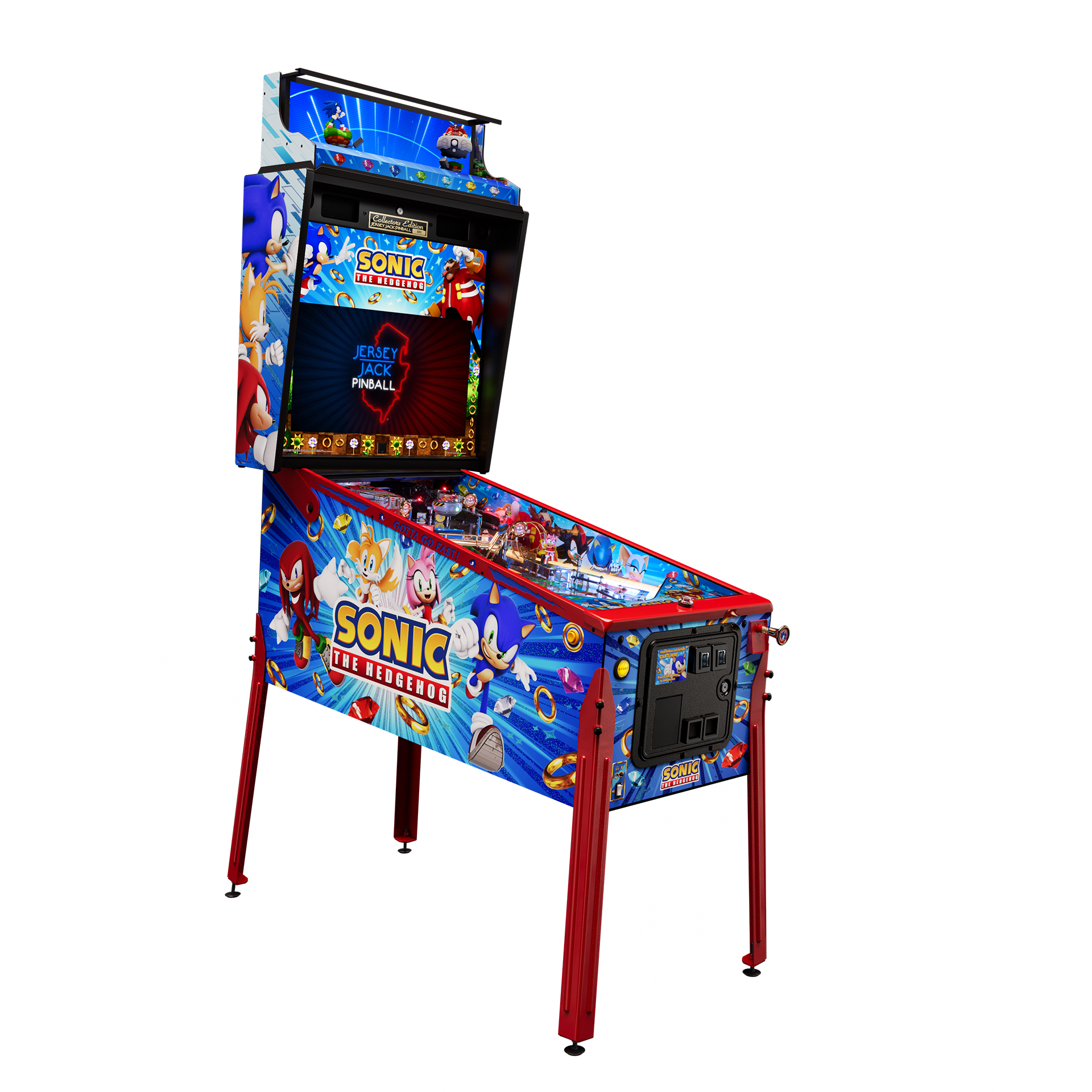 Official Sonic the Hedgehog Pinball - Collector's Edition Cabinet