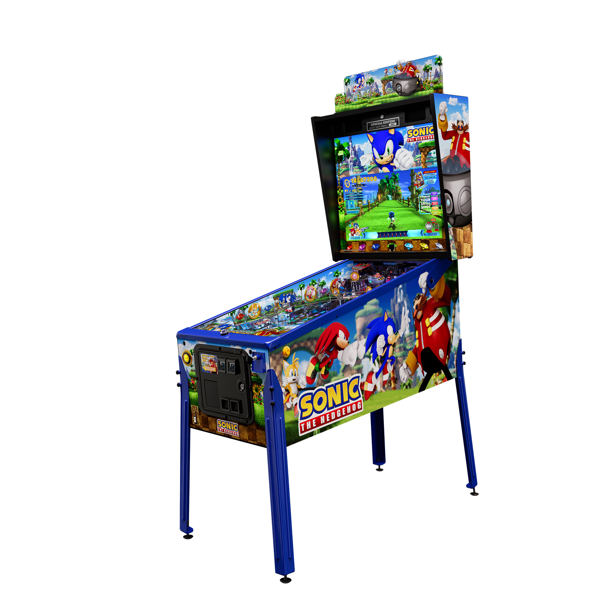 Official Sonic the Hedgehog Pinball - Special Edition Cabinet