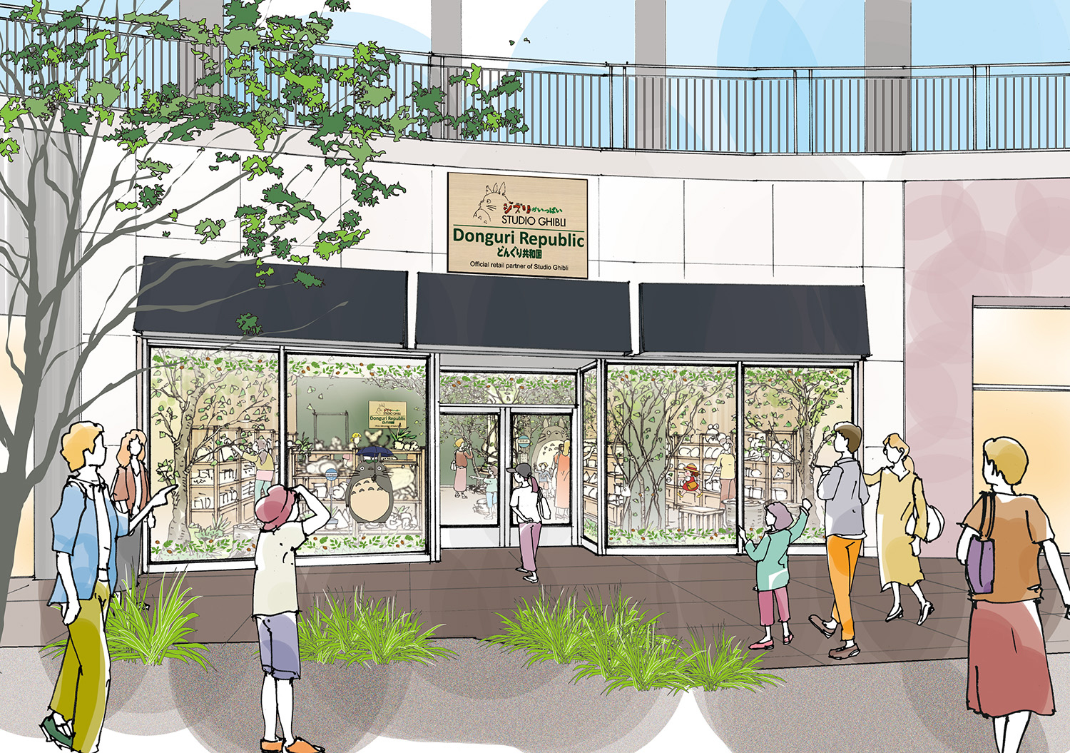 Studio Ghibli Store - Store Render