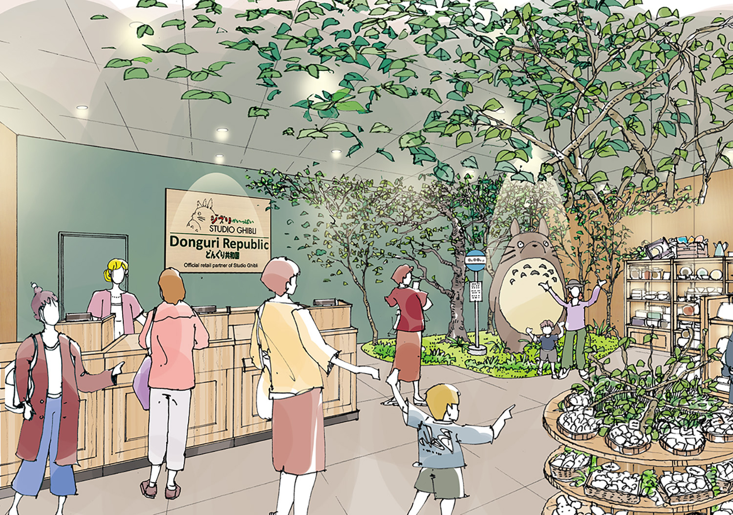Studio Ghibli Store - Store Render